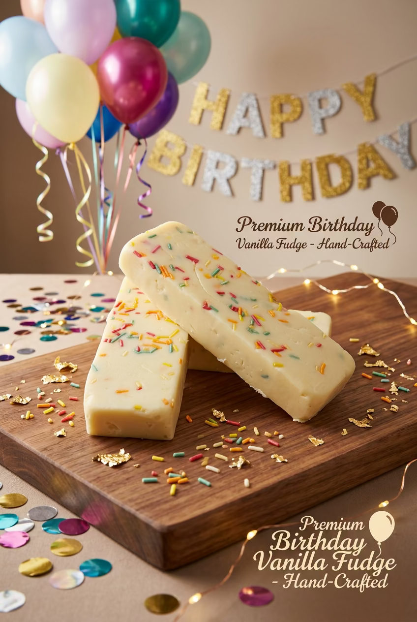 Birthday Cake Fudge Bar