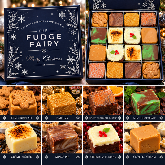 Christmas Fudge Box