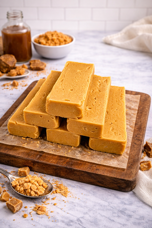 Salted Caramel Fudge Bar