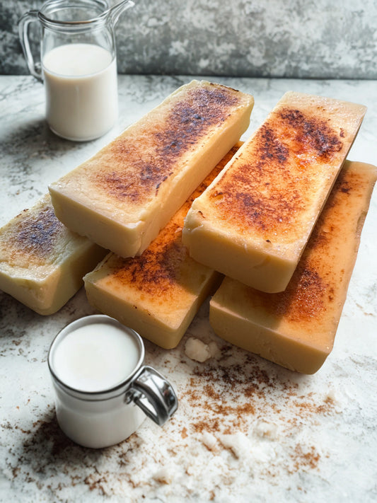 Creme Brulee Fudge Bar